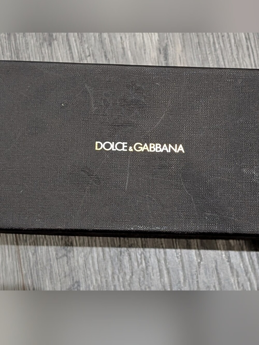 Dolce & Gabbana Presentation Box with Gold Logo